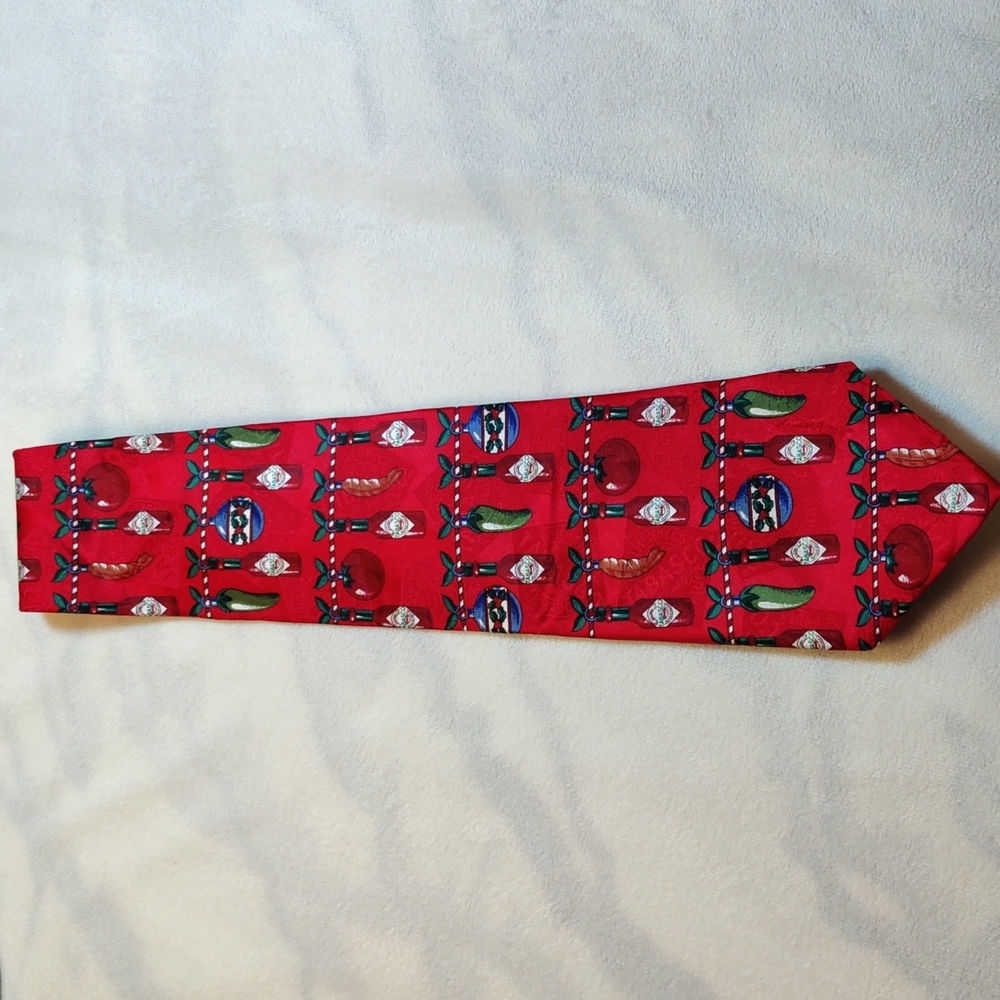 Vintage Tobasco Silk Holiday Tie NWT
